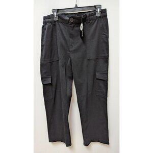 LEPUNUO Black Y2K Casual Cargo Pants